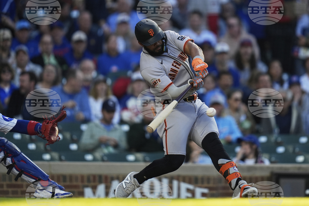 Giants Cubs Baseball