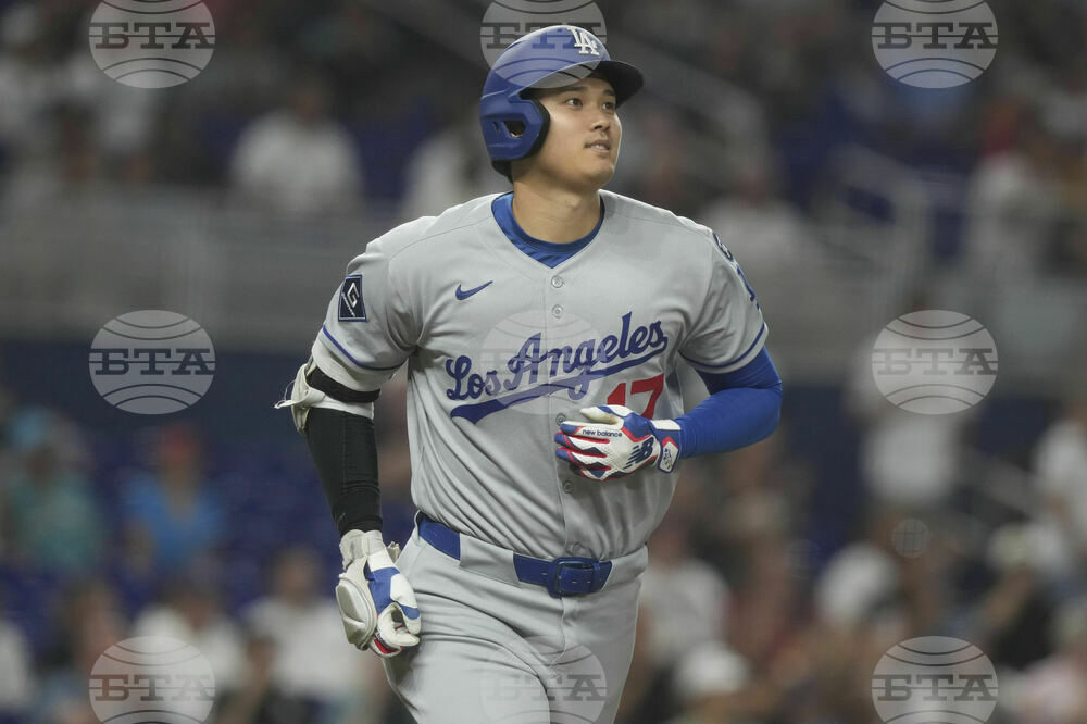 Dodgers Marlins Baseball