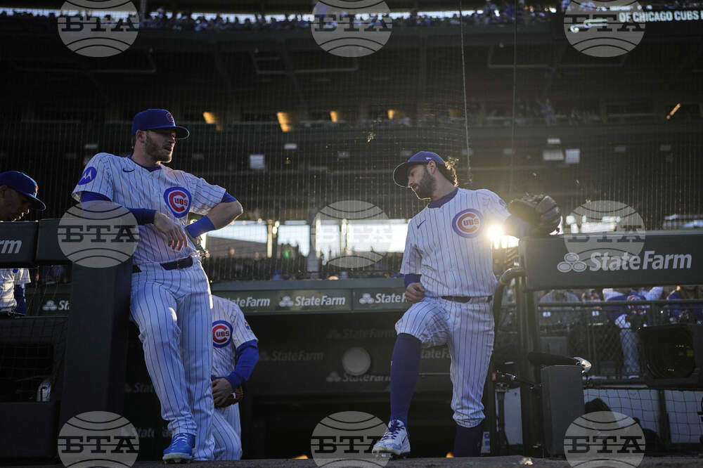 Giants Cubs Baseball