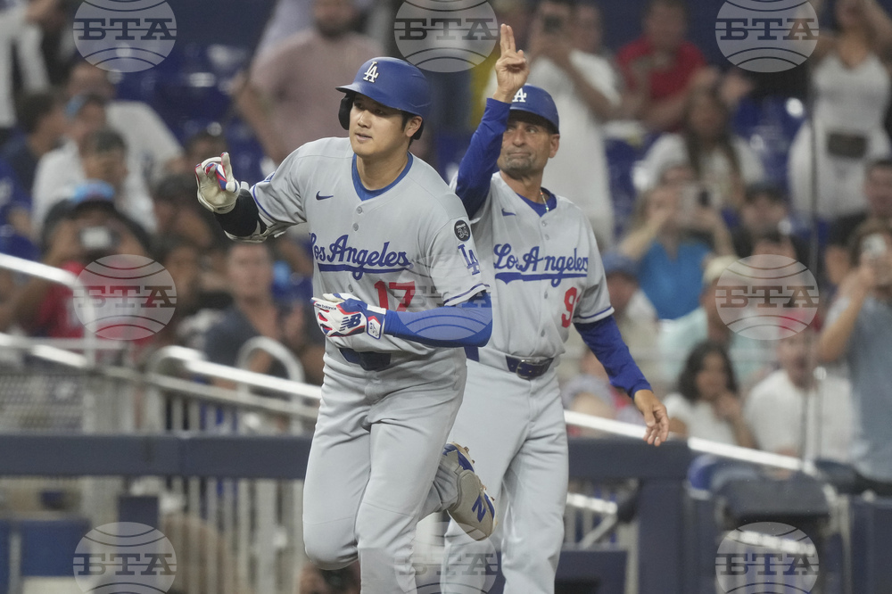 Dodgers Marlins Baseball