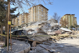 Турция - Газиантеп - земетресение - разрушения