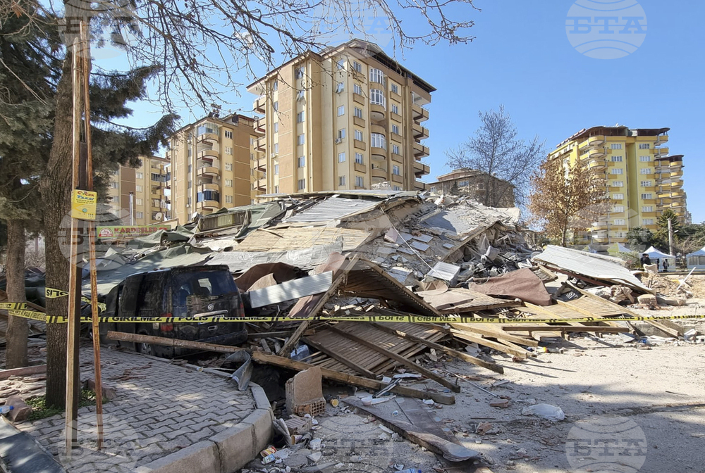 Турция - Газиантеп - земетресение - разрушения