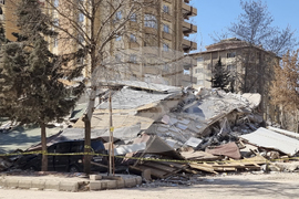 Турция - Газиантеп - земетресение - разрушения