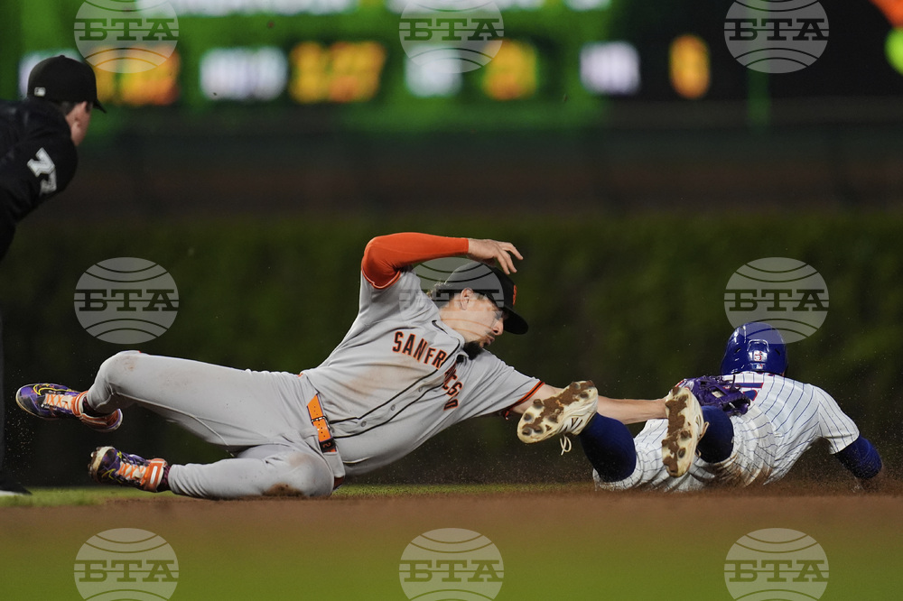 Giants Cubs Baseball