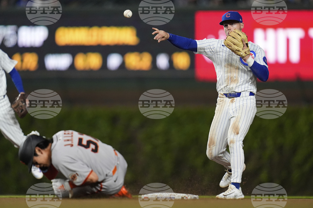 Giants Cubs Baseball