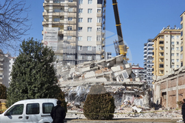 Турция - Газиантеп - земетресение - разрушения