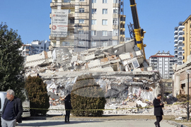 Турция - Газиантеп - земетресение - разрушения