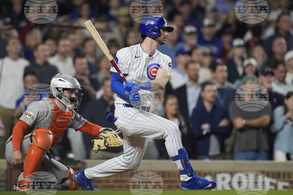 Giants Cubs Baseball