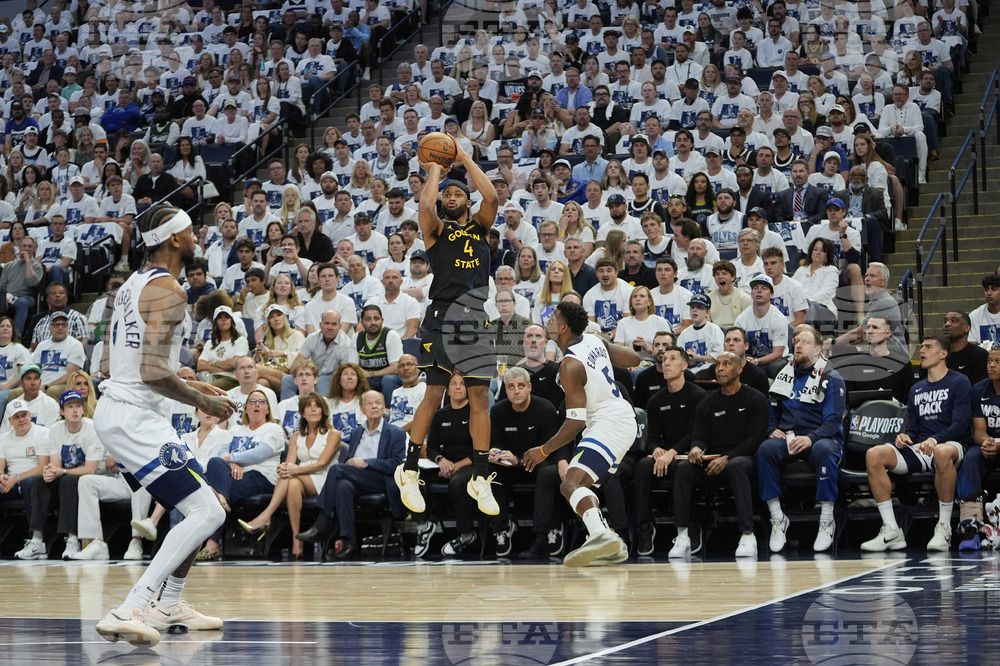 Warriors Timberwolves Basketball