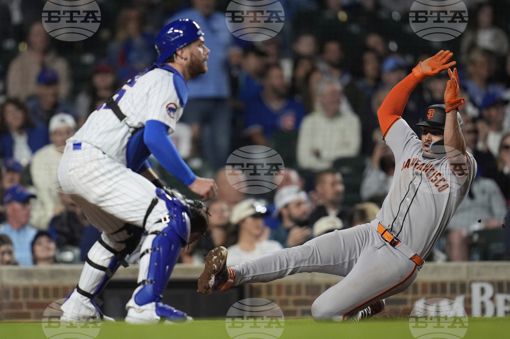 Giants Cubs Baseball