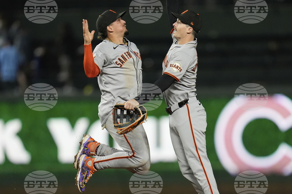 Giants Cubs Baseball