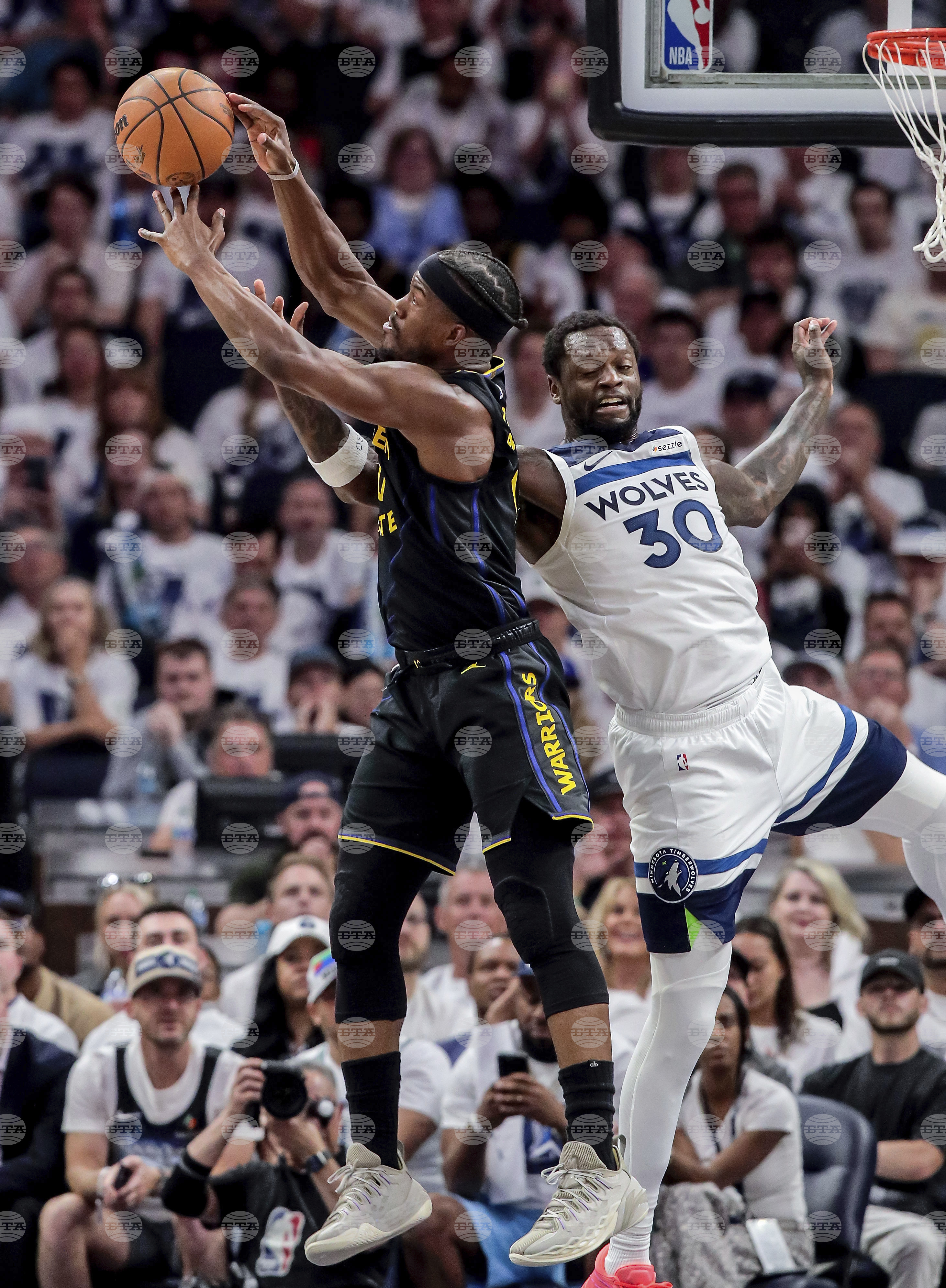 Warriors Timberwolves Basketball
