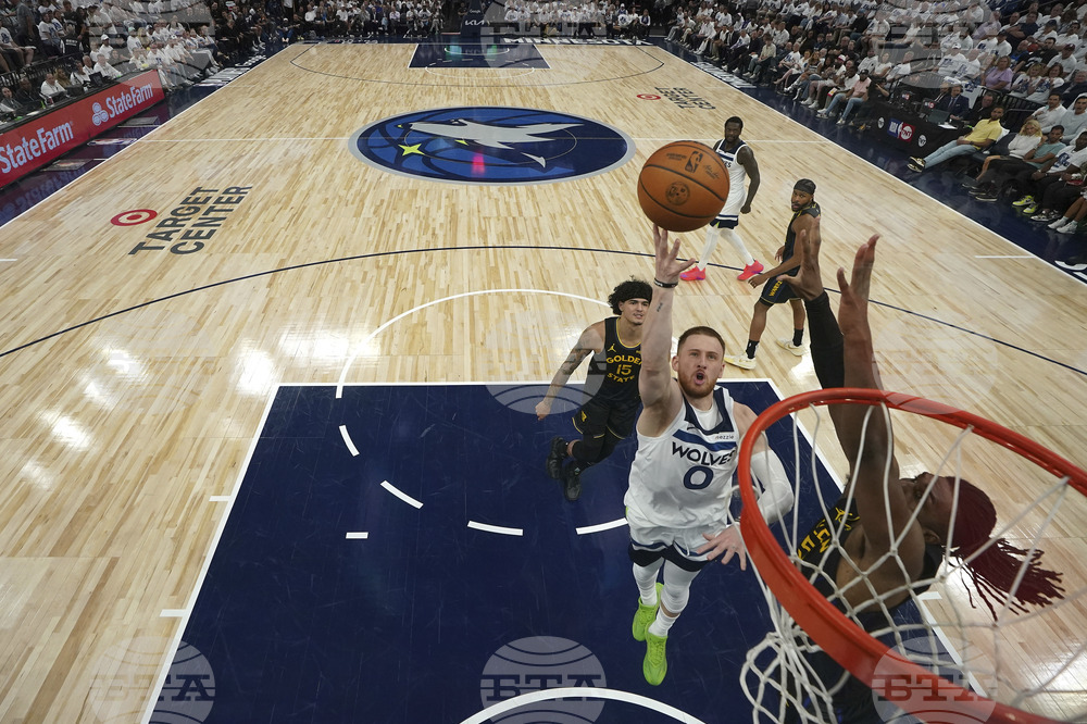 Warriors Timberwolves Basketball