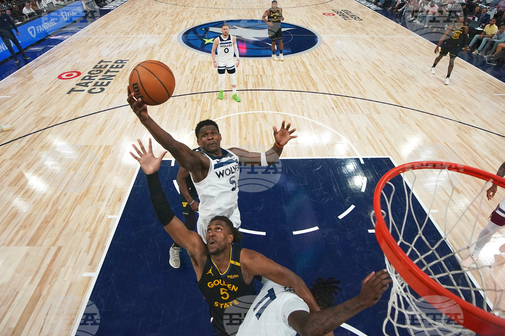 Warriors Timberwolves Basketball