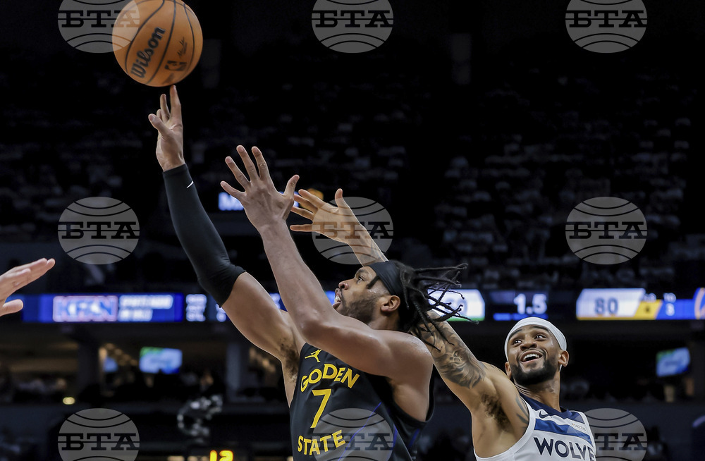 Warriors Timberwolves Basketball