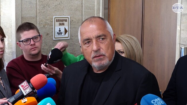 Не желаем да се занимаваме нито с имунитети, нито с комисии, с теми, които губят времето на парламента, каза лидерът на ГЕРБ Бойко Борисов