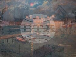 Експозицията „От Златю Бояджиев до Любен Зидаров. Пейзажи от колекцията на Художествена галерия Пазарджик“ ще бъде показана в София. Снимка: Галерия Artmark