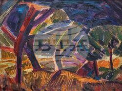 Експозицията „От Златю Бояджиев до Любен Зидаров. Пейзажи от колекцията на Художествена галерия Пазарджик“ ще бъде показана в София. Снимка: Галерия Artmark