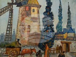 Експозицията „От Златю Бояджиев до Любен Зидаров. Пейзажи от колекцията на Художествена галерия Пазарджик“ ще бъде показана в София. Снимка: Галерия Artmark