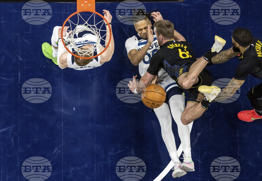 Warriors Timberwolves Basketball