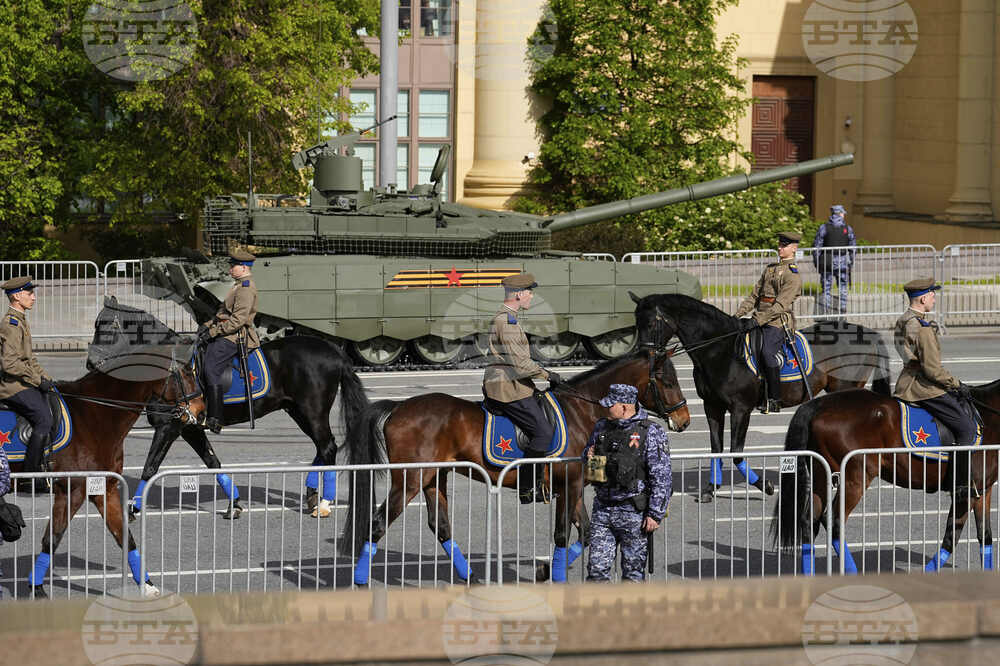 Russia Victory Day Parade Rehearsal