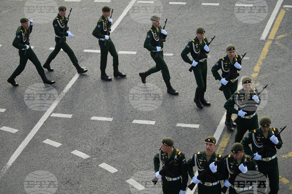 Russia Victory Day Parade Rehearsal