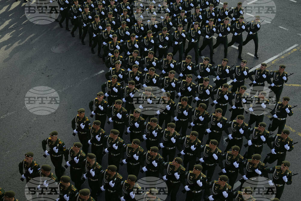 Russia Victory Day Parade Rehearsal