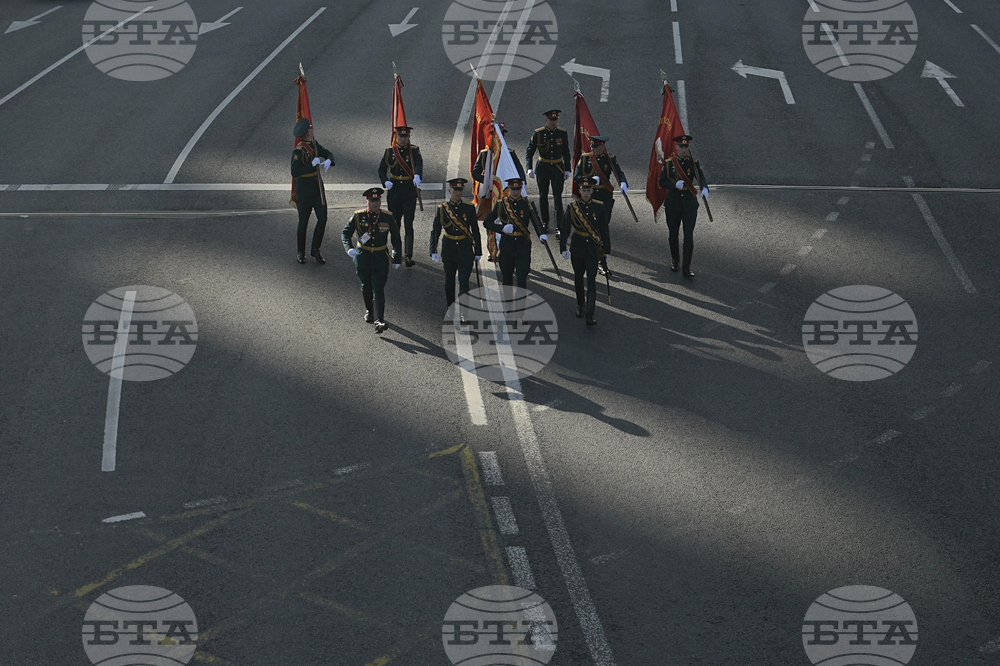 Russia Victory Day Parade Rehearsal