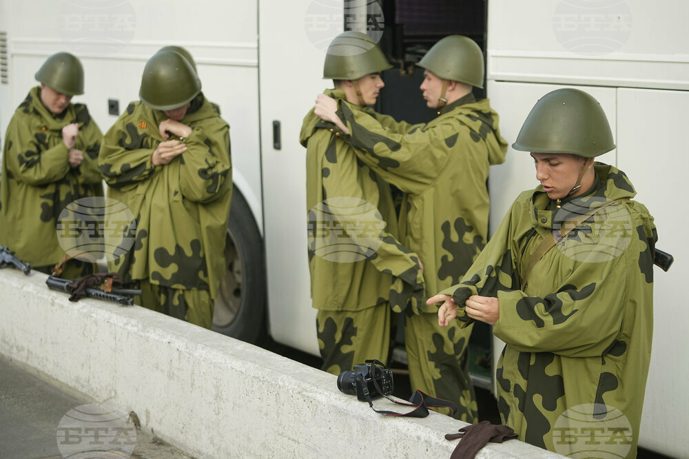 Russia Victory Day Parade Rehearsal