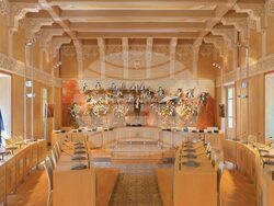 Художникът Алцек Мишев ще бъде удостоен с почетното звание „Доктор хонорис кауза“ на Националната художествена академия. Снимка: НХА