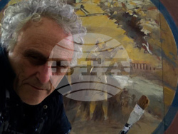 Художникът Алцек Мишев ще бъде удостоен с почетното звание „Доктор хонорис кауза“ на Националната художествена академия. Снимка: НХА