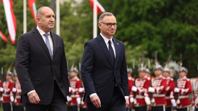 Polish President Duda Starts Sofia Visit