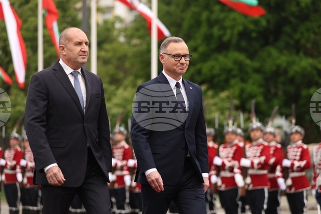 Polish President Duda Starts Sofia Visit