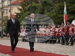 Румен Радев - Анджей Дуда - посрещане