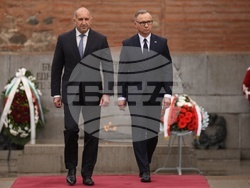 Румен Радев - Анджей Дуда - посрещане