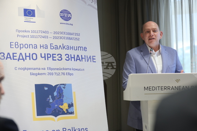 БТА и АНА-МПА са сред най-важните журналистически организации в региона, заяви генералният директор на гръцката агенция Емилиос Пердикарис