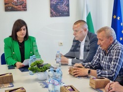 Кърджали - ОИЦ - пресконференция Снимка: Валентина Стоева