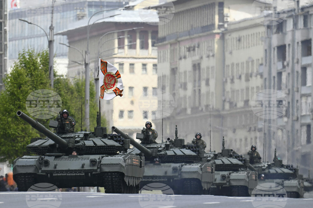 Russia Victory Day Parade Rehearsal
