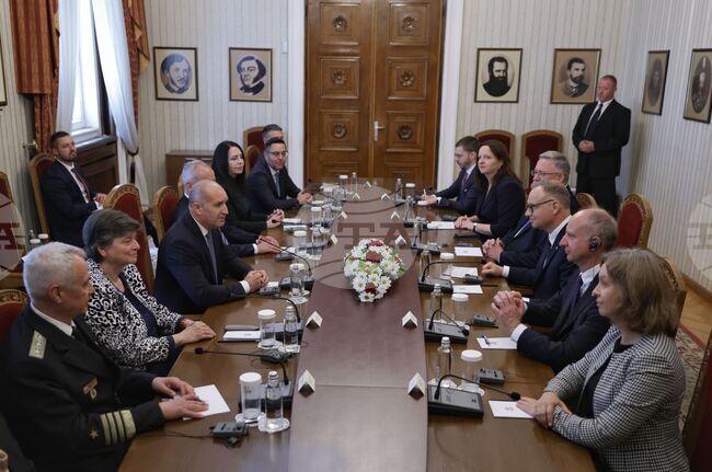 Румен Радев - Анджей Дуда - пленарни разговори