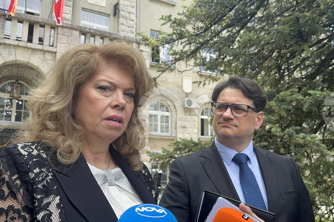 Old Bulgarian Capitals Should Acquire Special Status, VP Iotova Says in Cetinje