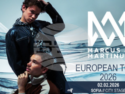 Норвежкият дует Marcus & Martinus включва София в европейското си турне през 2026 г., визия – Fest Team 