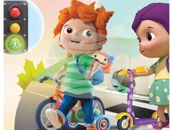 Биби и Мими отиват на разходка в новата книга от поредицата „Маргаритка“. Снимка: „Сиела“