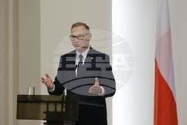 Румен Радев - Анджей Дуда - пресконференция