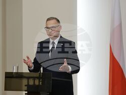 Румен Радев - Анджей Дуда - пресконференция