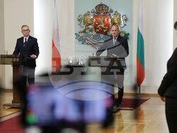 Румен Радев - Анджей Дуда - пресконференция