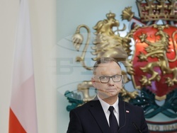 Румен Радев - Анджей Дуда - пресконференция