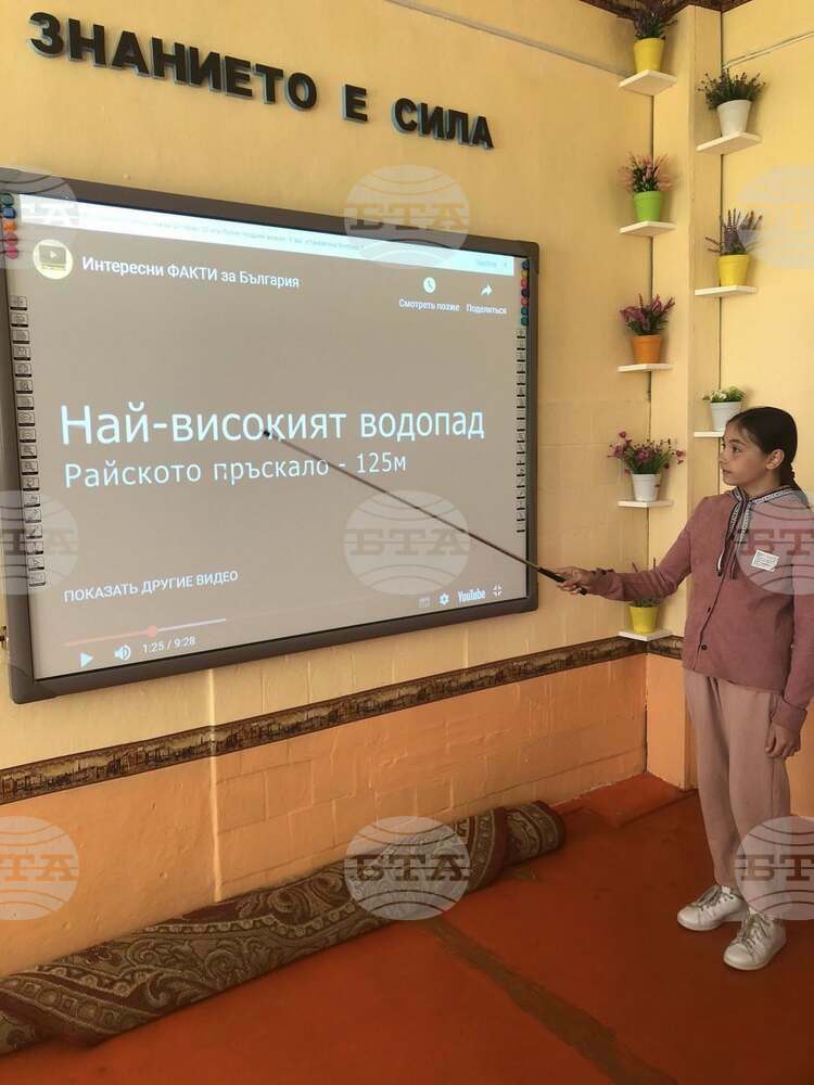 Ученици от Българското неделно училище в Делжилер, Украйна, отбелязаха Гергьовден и упражняваха българския език