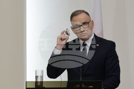 Румен Радев - Анджей Дуда - пресконференция