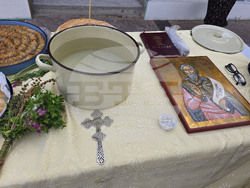 Село Марино поле - освещаване камбана