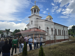 Село Марино поле - освещаване камбана